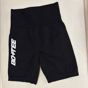 High waisted biker shorts